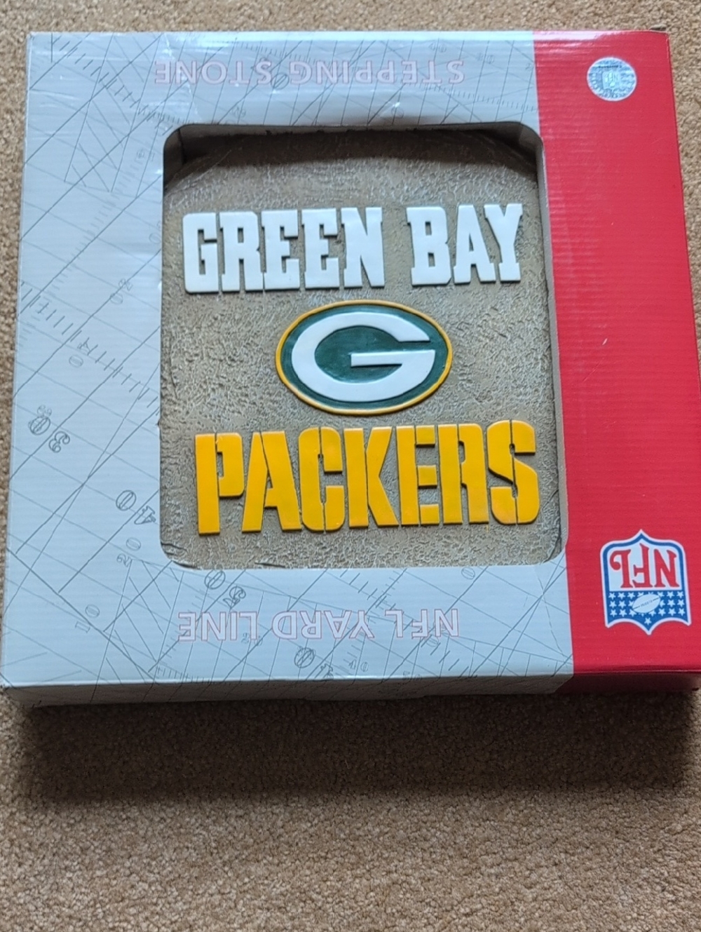 NEW GREEN BAY PACKER STEPPING STONE